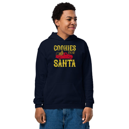 Cookies for Santa Christmas Kids Hoodie