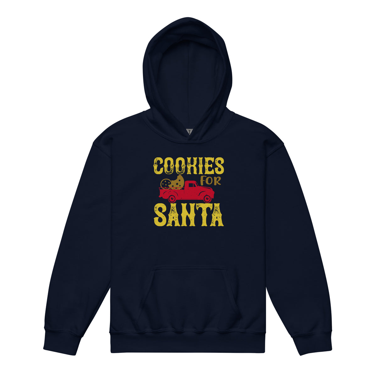 Cookies for Santa Christmas Kids Hoodie