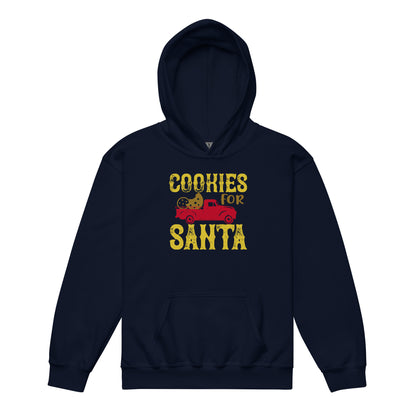Cookies for Santa Christmas Kids Hoodie