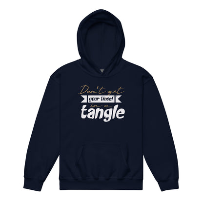 Don't Get Your Tinsel in a Tangle Christmas Kids Hoodie