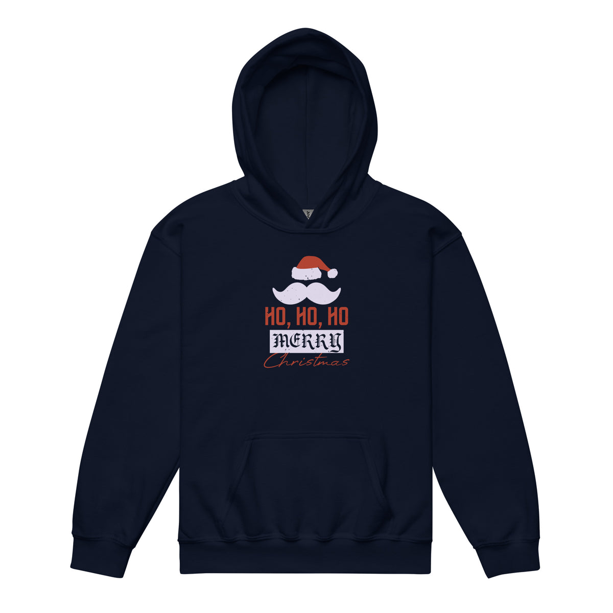 Ho Ho Ho Merry Christmas Kids Hoodie