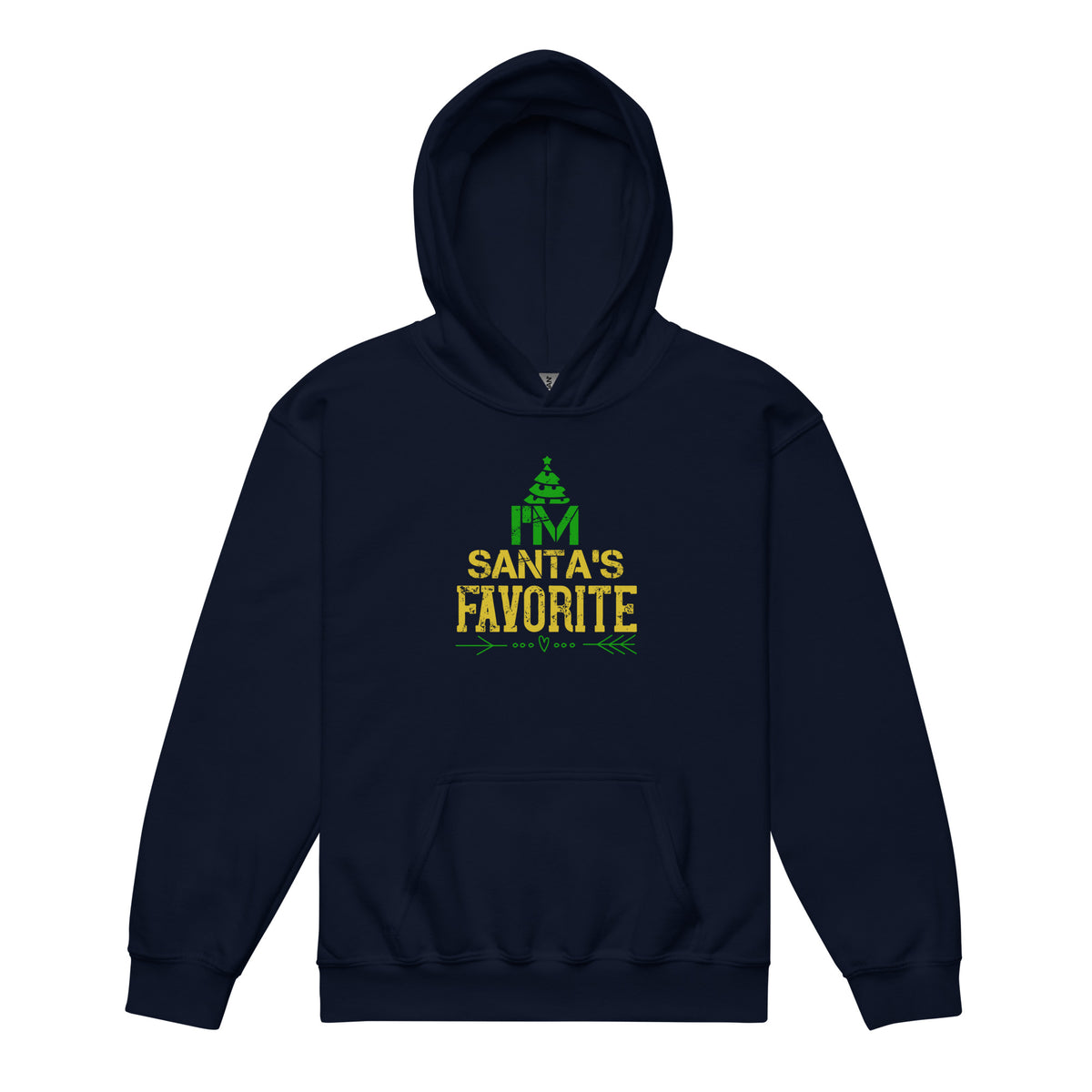 I'm Santa's Favorite Christmas Kids Hoodie