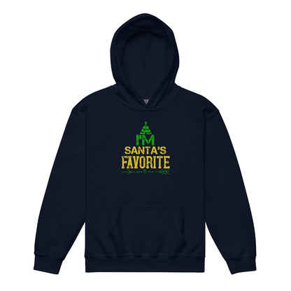 I'm Santa's Favorite Christmas Kids Hoodie