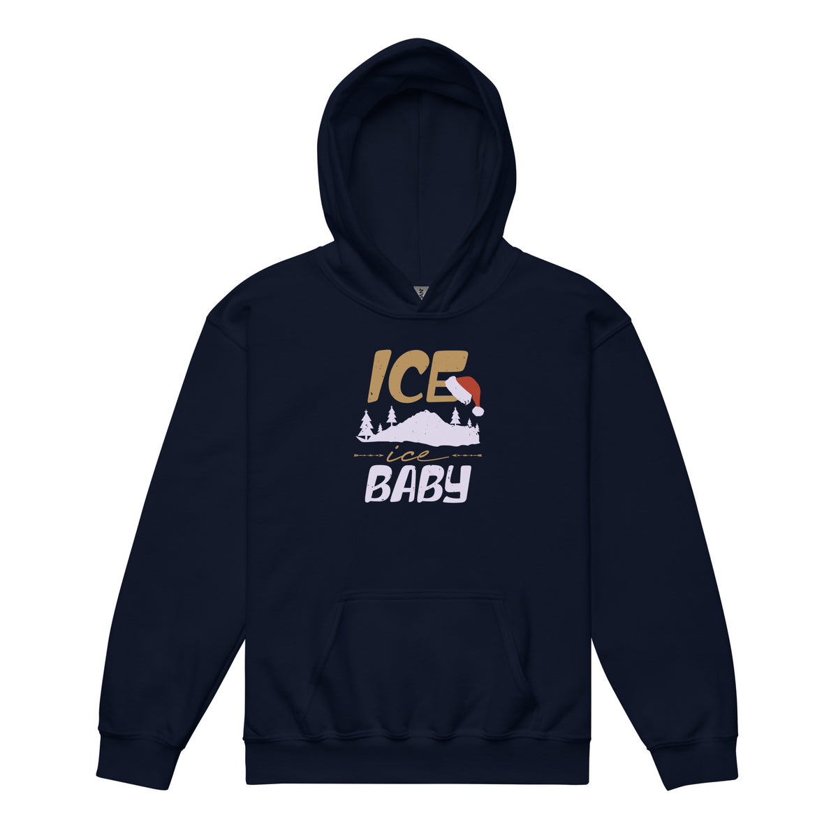 Ice Ice Baby Christmas Kids Hoodie