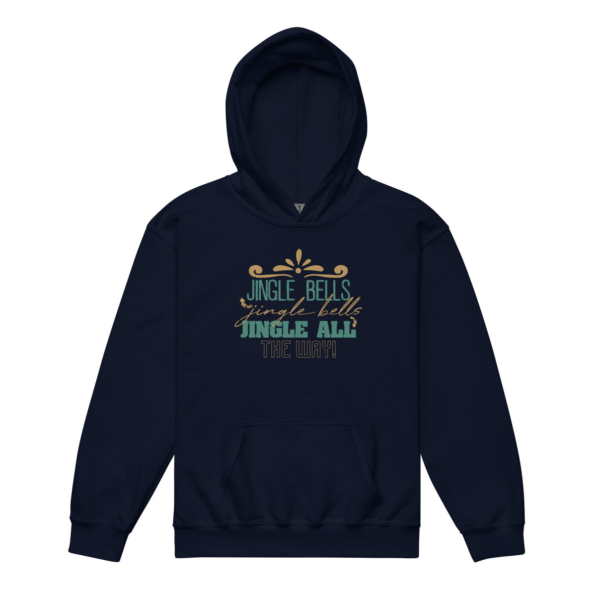 Jingle Bells, Jingle All the Way Christmas Kids Hoodie