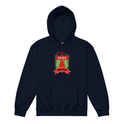 T-Rex Hates Christmas Kids Hoodie