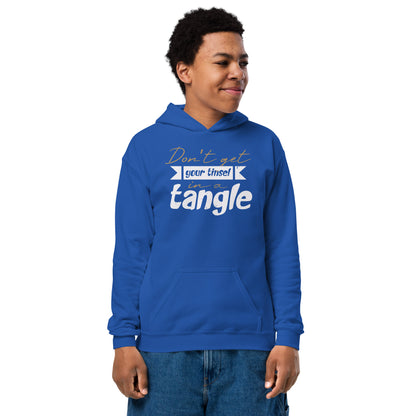 Don't Get Your Tinsel in a Tangle Christmas Kids Hoodie
