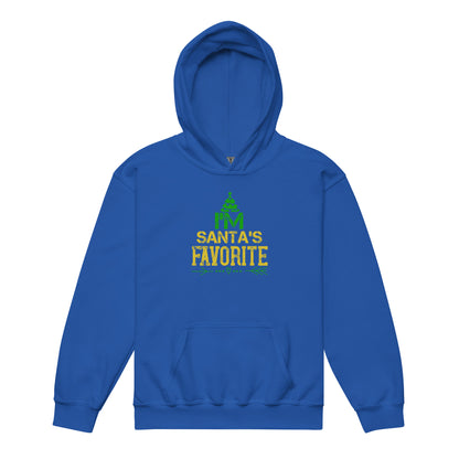 I'm Santa's Favorite Christmas Kids Hoodie