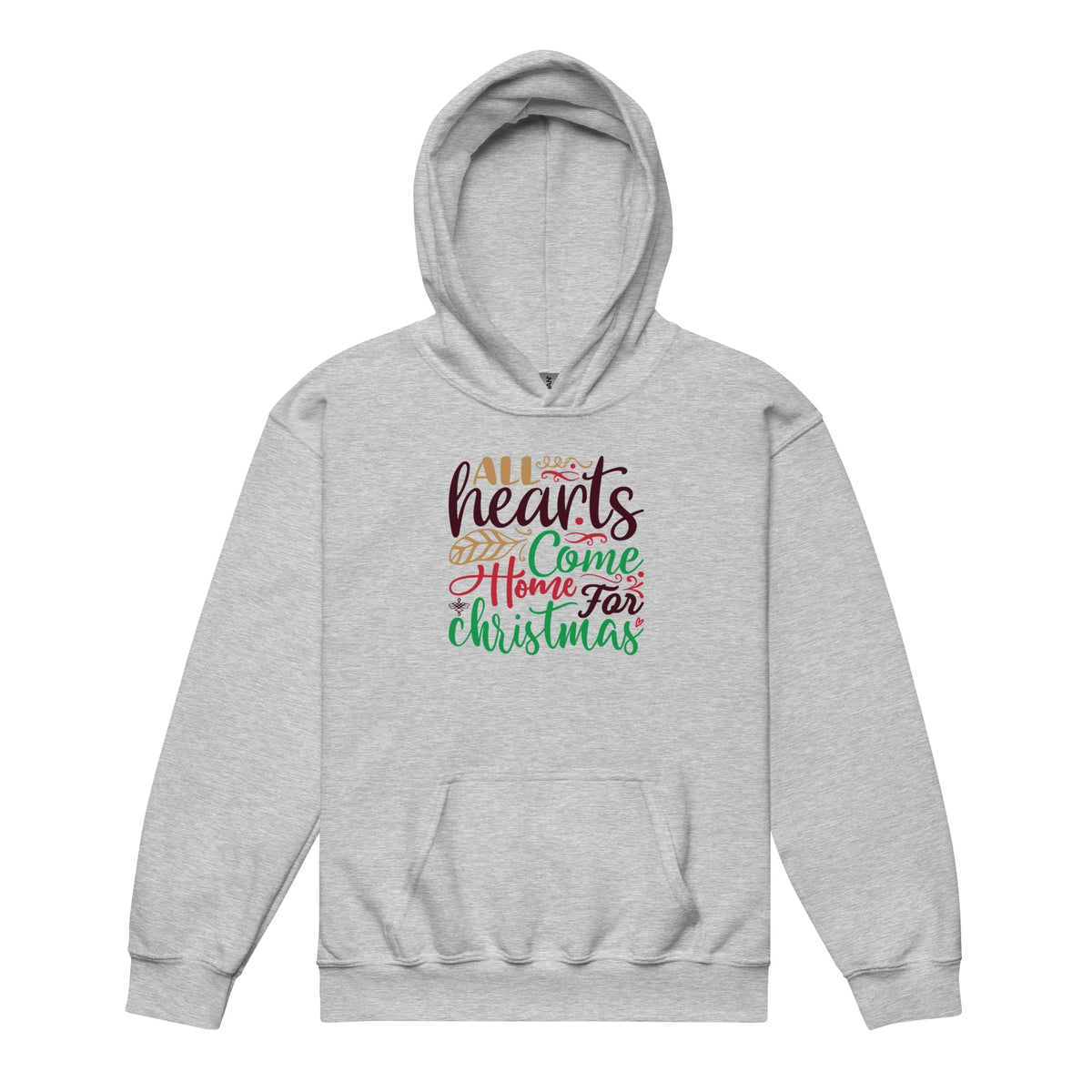 All Hearts Come Home for Christmas Kids Hoodie