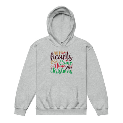 All Hearts Come Home for Christmas Kids Hoodie