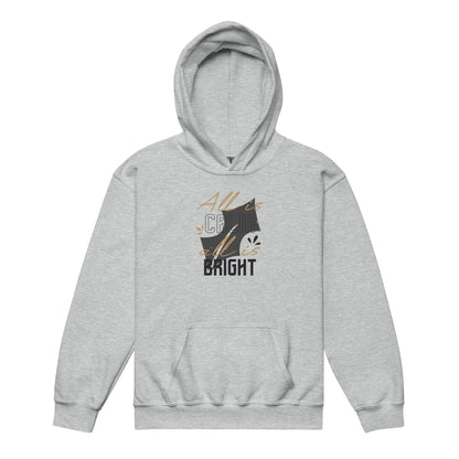 All Is Calm, All Is Bright Christmas Kids Hoodie