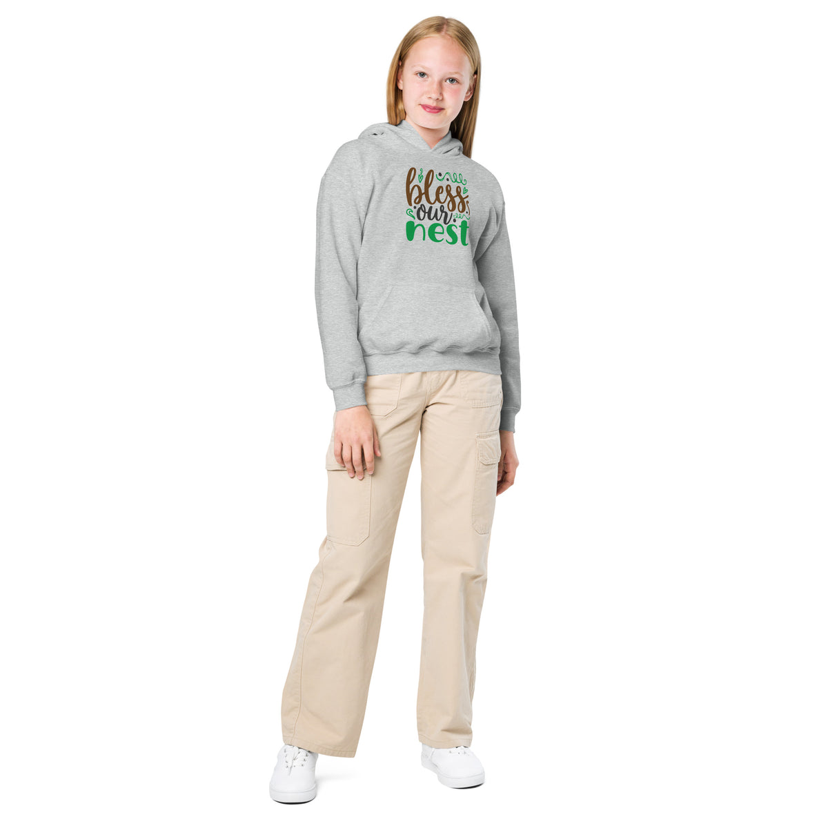 Bless Our Nest Christmas Kids Hoodie