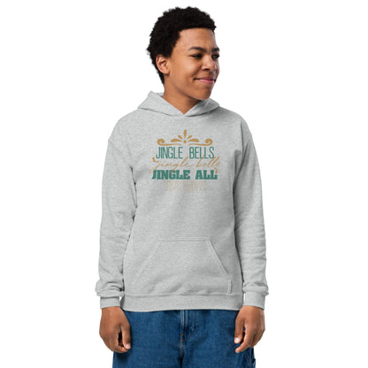 Jingle Bells, Jingle All the Way Christmas Kids Hoodie