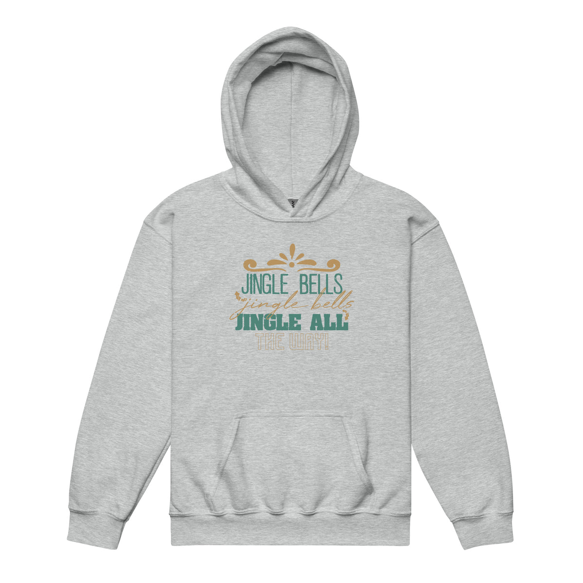 Jingle Bells, Jingle All the Way Christmas Kids Hoodie