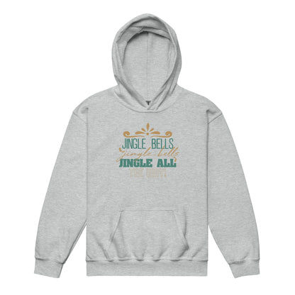 Jingle Bells, Jingle All the Way Christmas Kids Hoodie