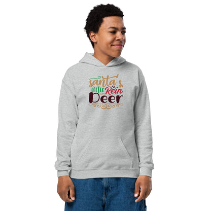 Santa's Little Reindeer Christmas Kids Hoodie