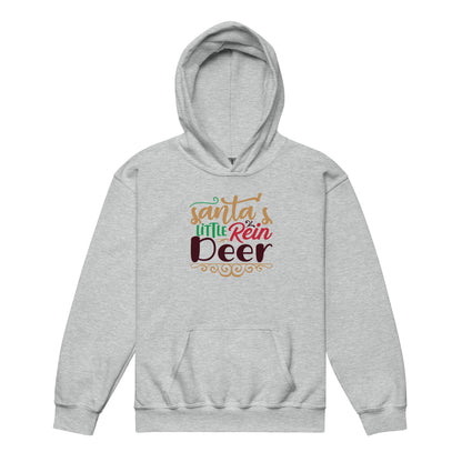 Santa's Little Reindeer Christmas Kids Hoodie