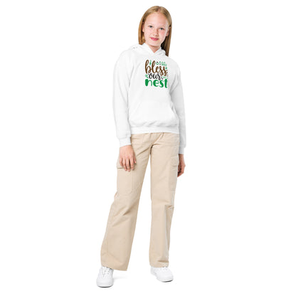 Bless Our Nest Christmas Kids Hoodie