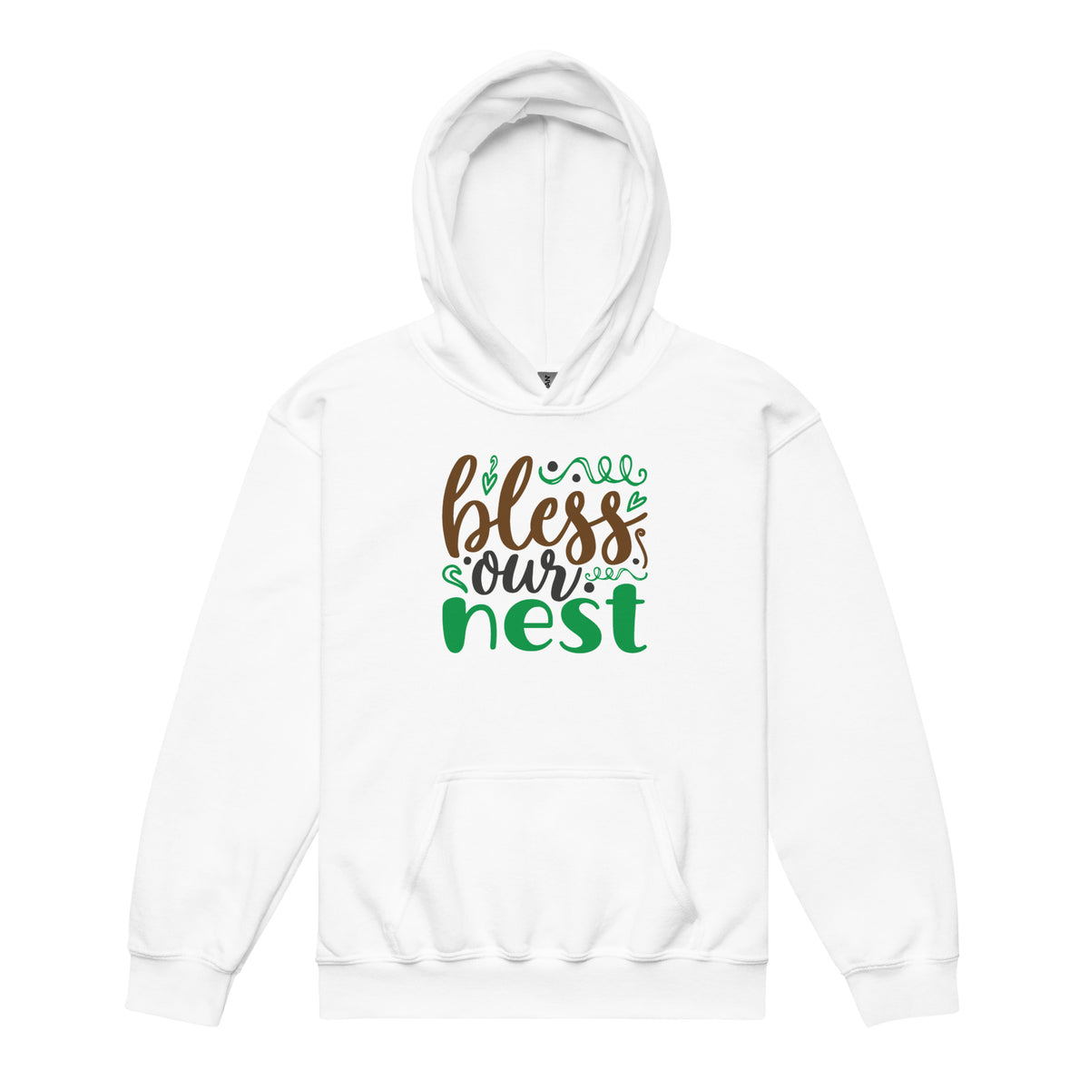 Bless Our Nest Christmas Kids Hoodie