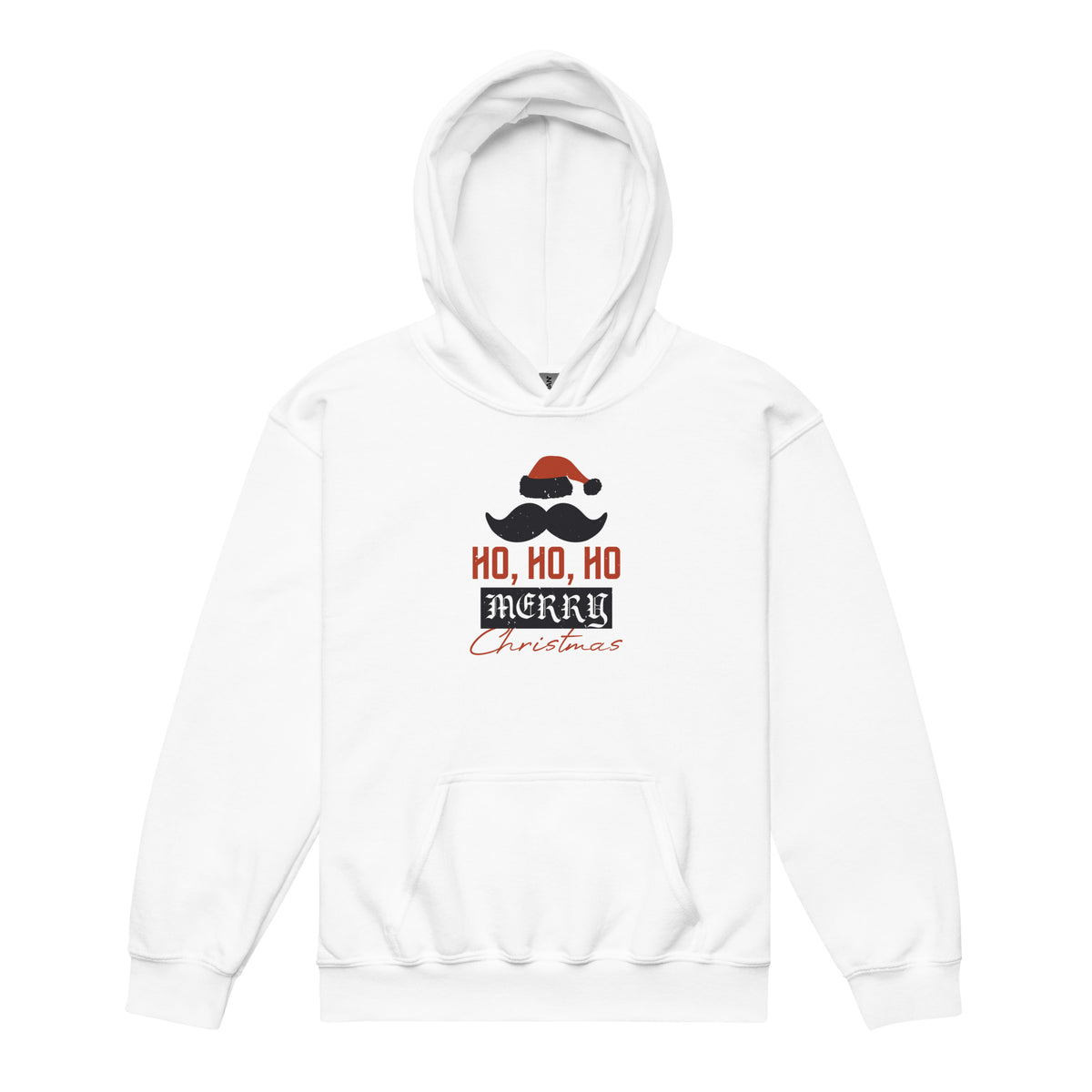 Ho Ho Ho Merry Christmas Kids Hoodie