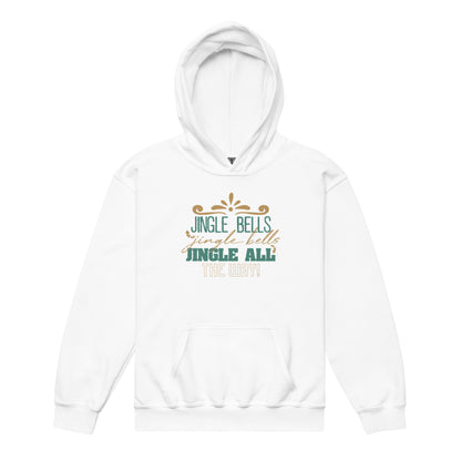 Jingle Bells, Jingle All the Way Christmas Kids Hoodie