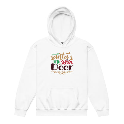Santa's Little Reindeer Christmas Kids Hoodie