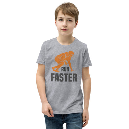 Run Faster Football Kids T-Shirt