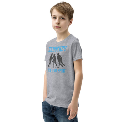 Ice Hockey It's a Team Sport Kids T-Shirt