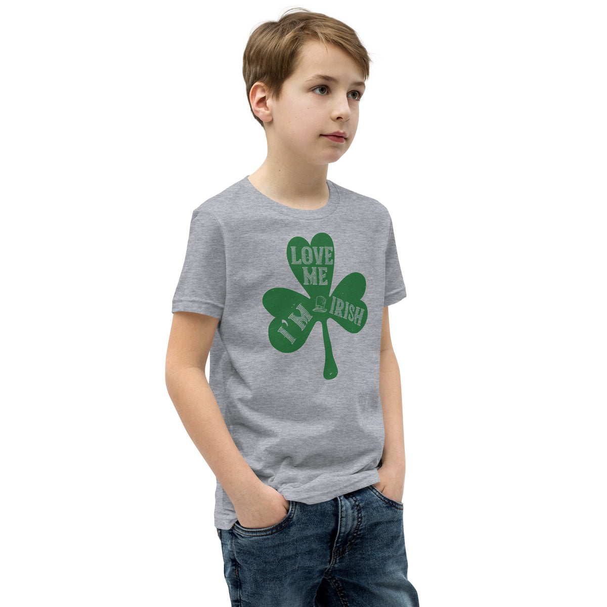 Love Me, I'm Irish St. Patrick's Day Kids T-Shirt
