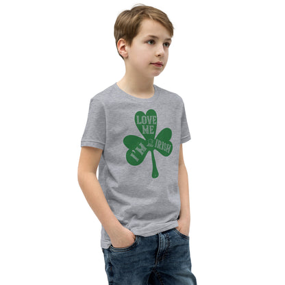 Love Me, I'm Irish St. Patrick's Day Kids T-Shirt