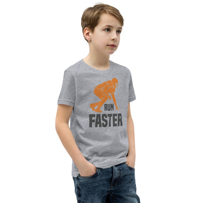 Run Faster Football Kids T-Shirt