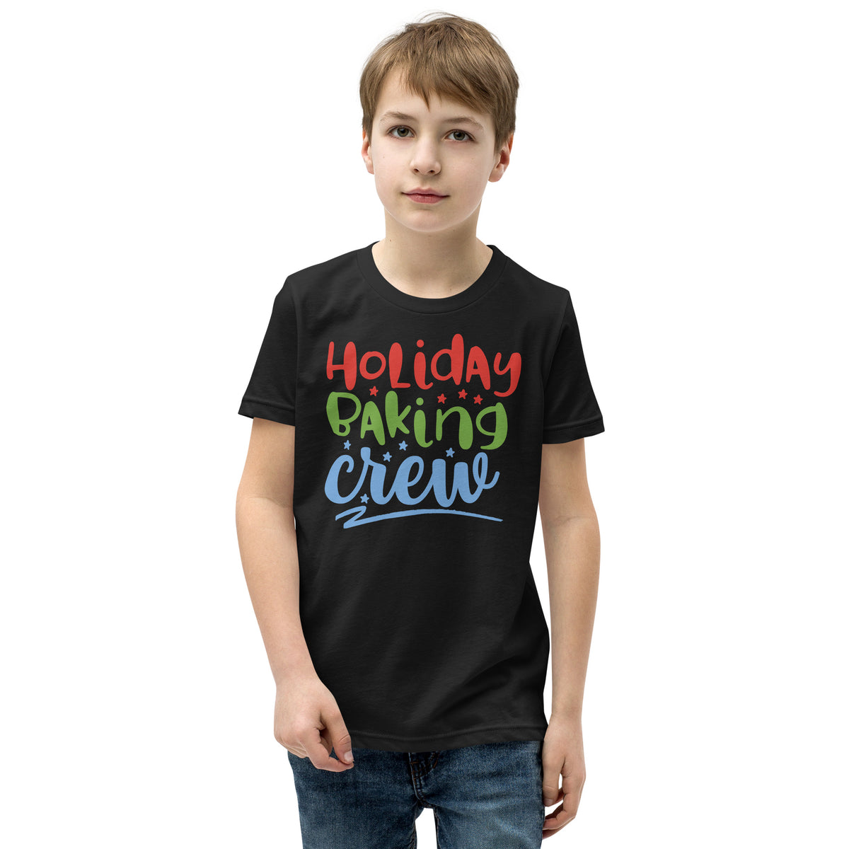 Holiday Baking Crew Christmas Kids T-Shirt