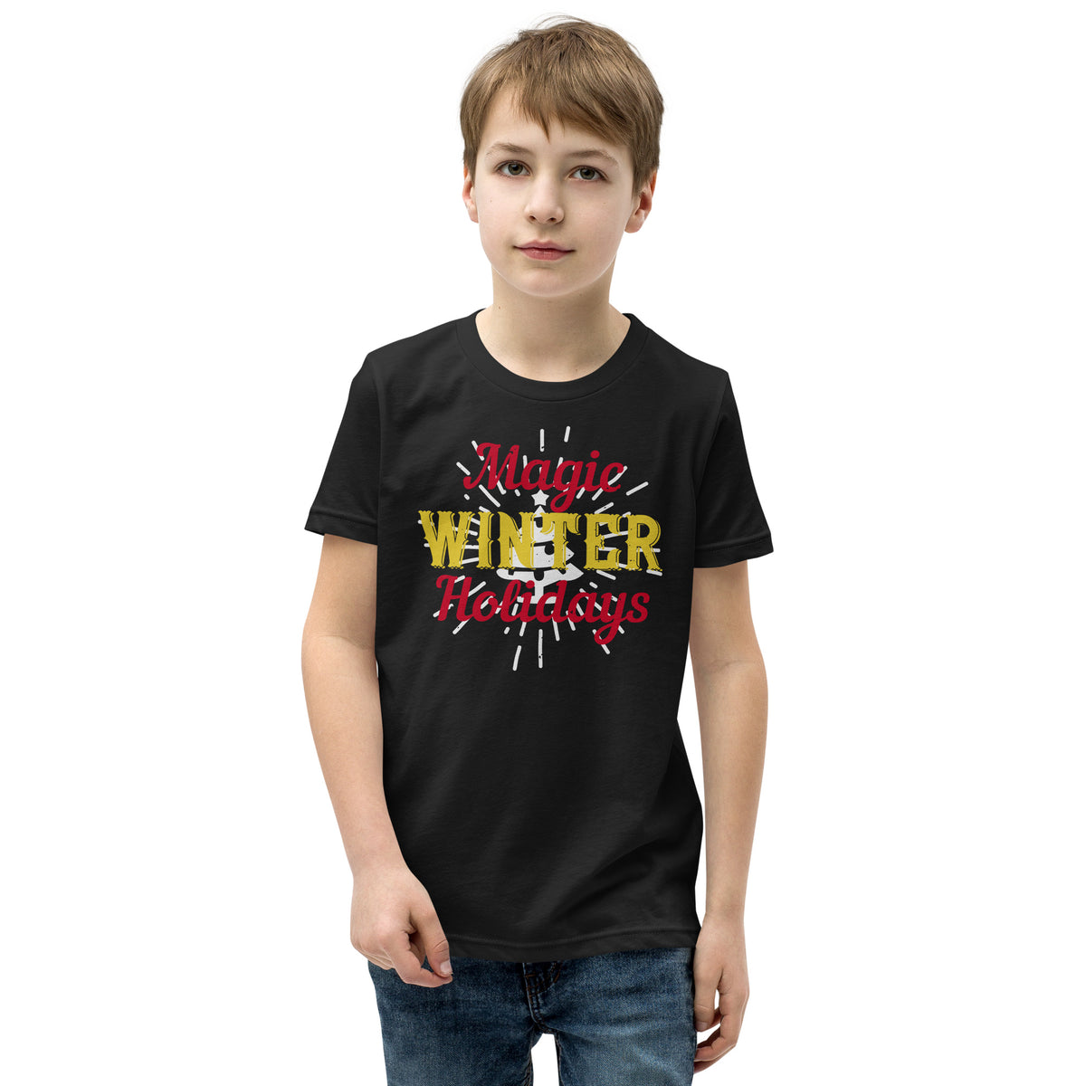 Magic Winter Holidays Christmas Kids T-Shirt