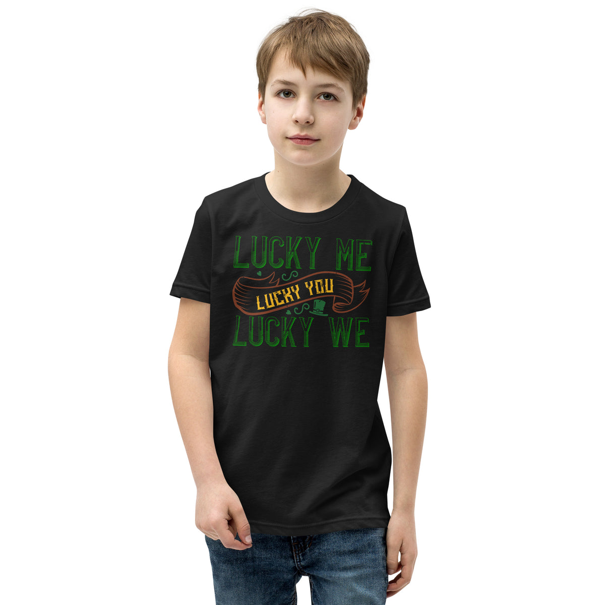 Lucky Me, Lucky You, Lucky We St. Patrick's Day Kids T-Shirt