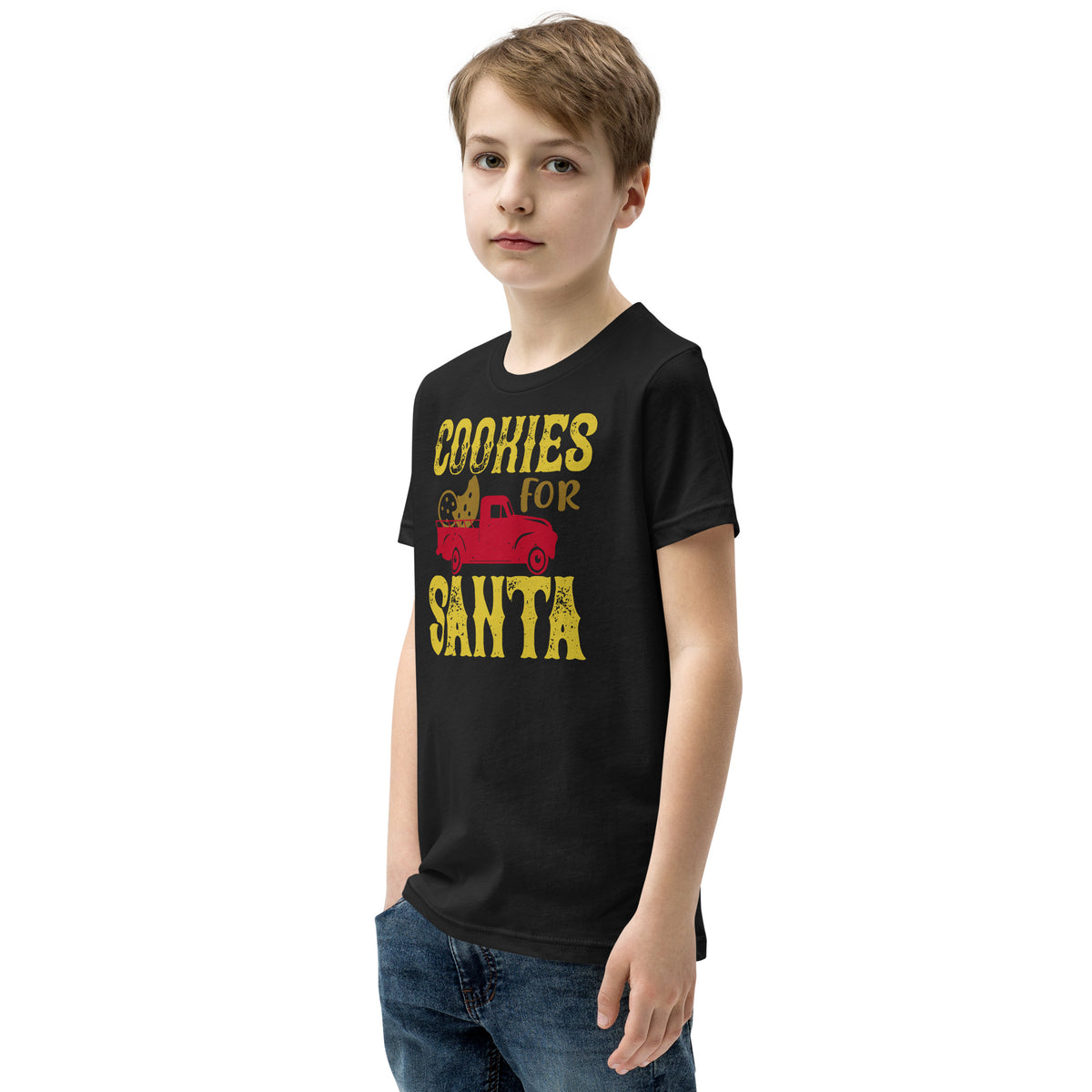 Cookies for Santa Christmas Kids T-Shirt