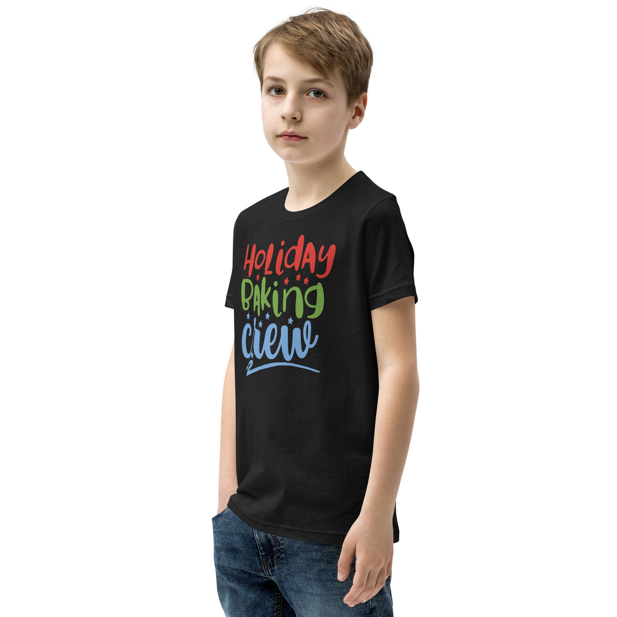 Holiday Baking Crew Christmas Kids T-Shirt