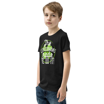 The Leprechauns Made Me Do It St. Patrick's Day Kids T-Shirt