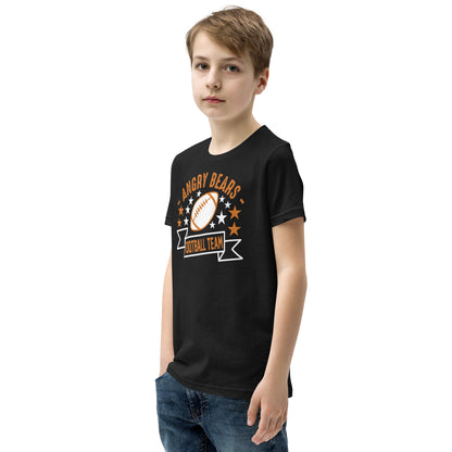 Angry Bears Football Team Kids T-Shirt