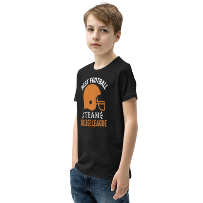 Best Football Team College League Kids T-Shirt