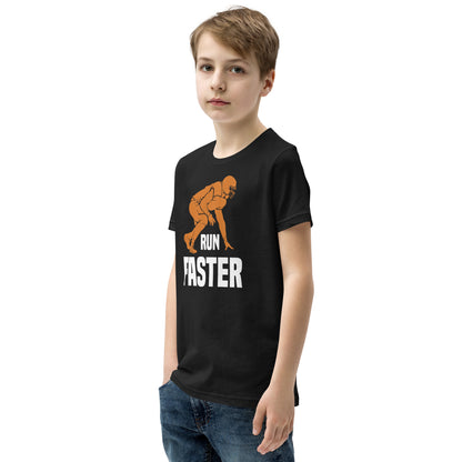 Run Faster Football Kids T-Shirt
