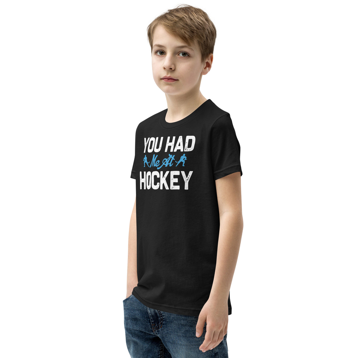 You Had Me at Hockey Kids T-Shirt