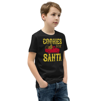 Cookies for Santa Christmas Kids T-Shirt
