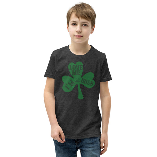Love Me, I'm Irish St. Patrick's Day Kids T-Shirt