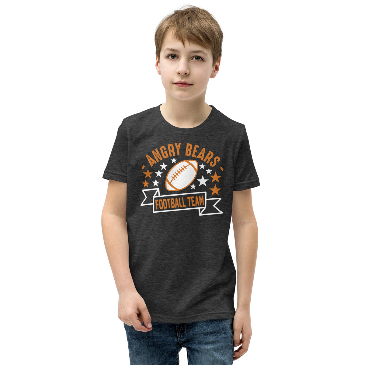 Angry Bears Football Team Kids T-Shirt