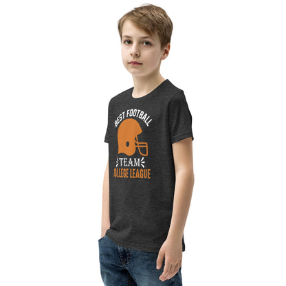 Best Football Team College League Kids T-Shirt