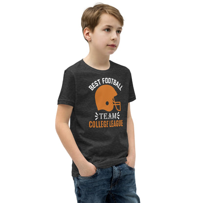 Best Football Team College League Kids T-Shirt