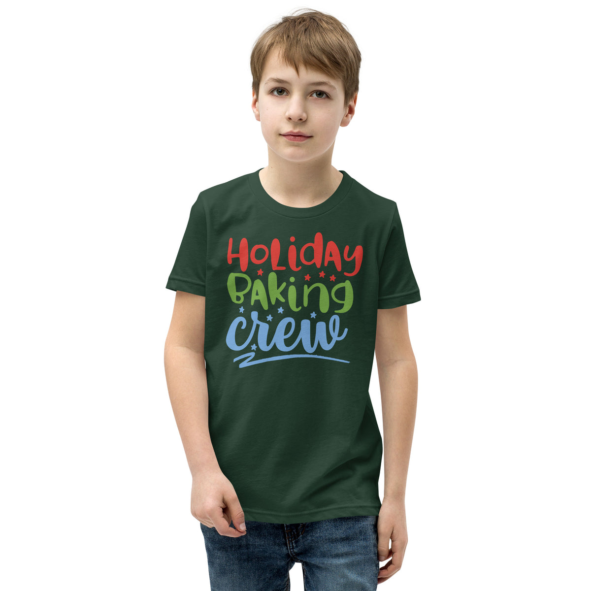 Holiday Baking Crew Christmas Kids T-Shirt