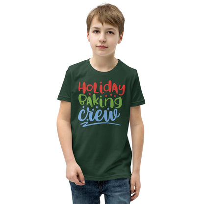 Holiday Baking Crew Christmas Kids T-Shirt