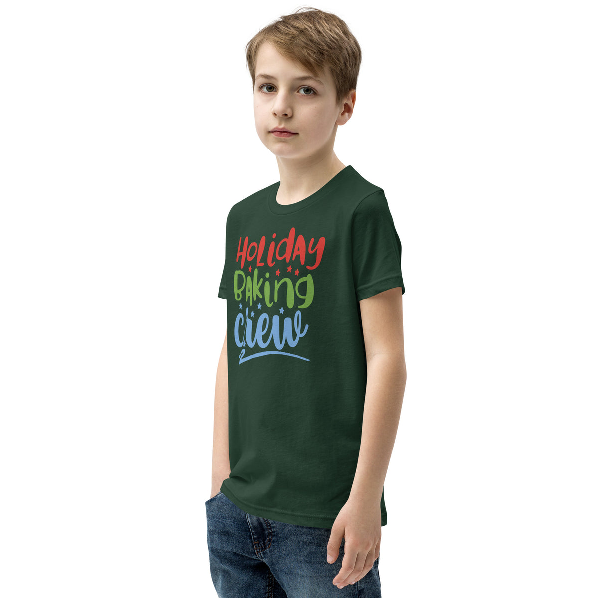 Holiday Baking Crew Christmas Kids T-Shirt
