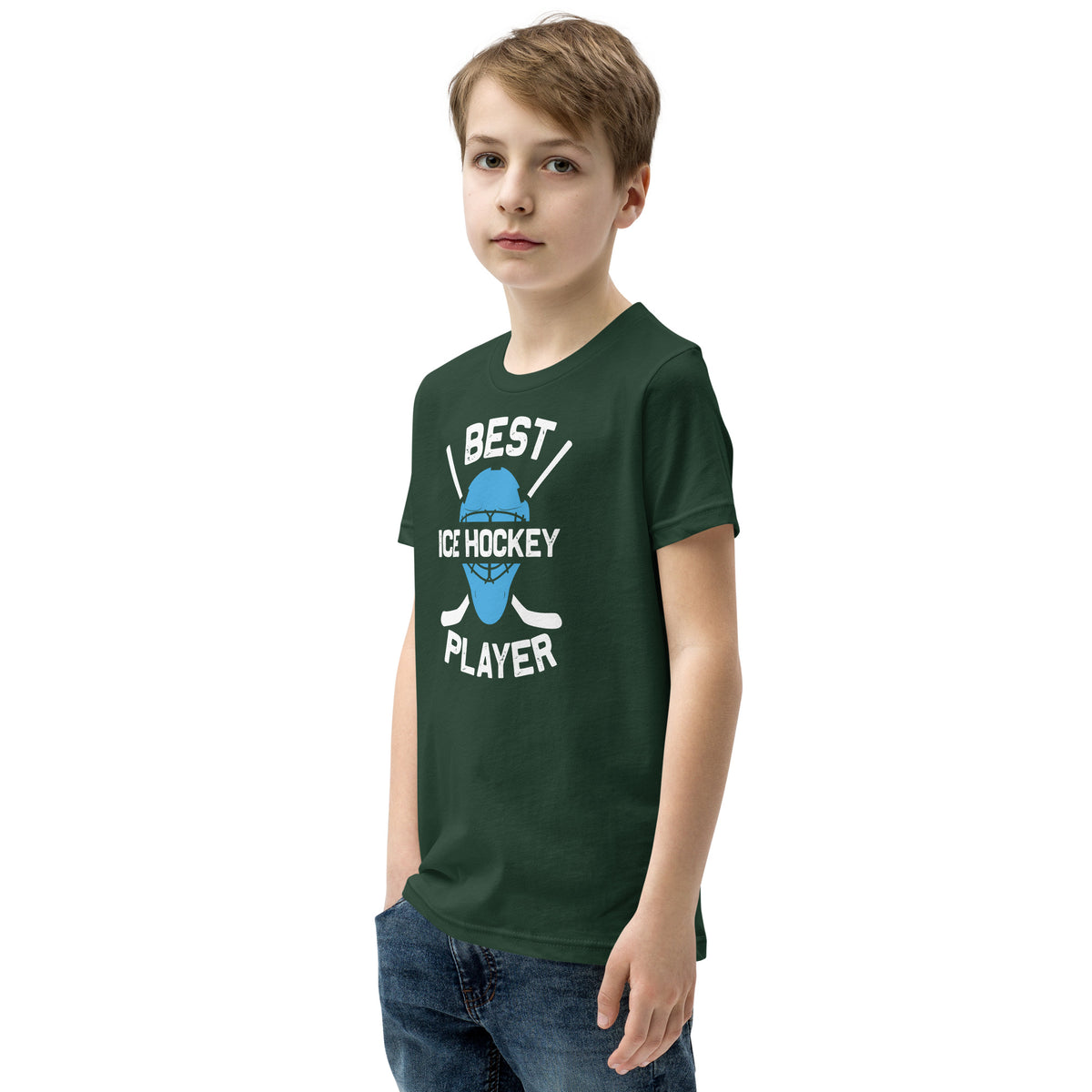 Best Ice Hockey Player Kids T-Shirt